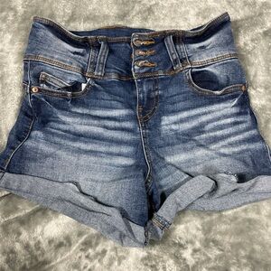 Denim Blue Women's Shorts